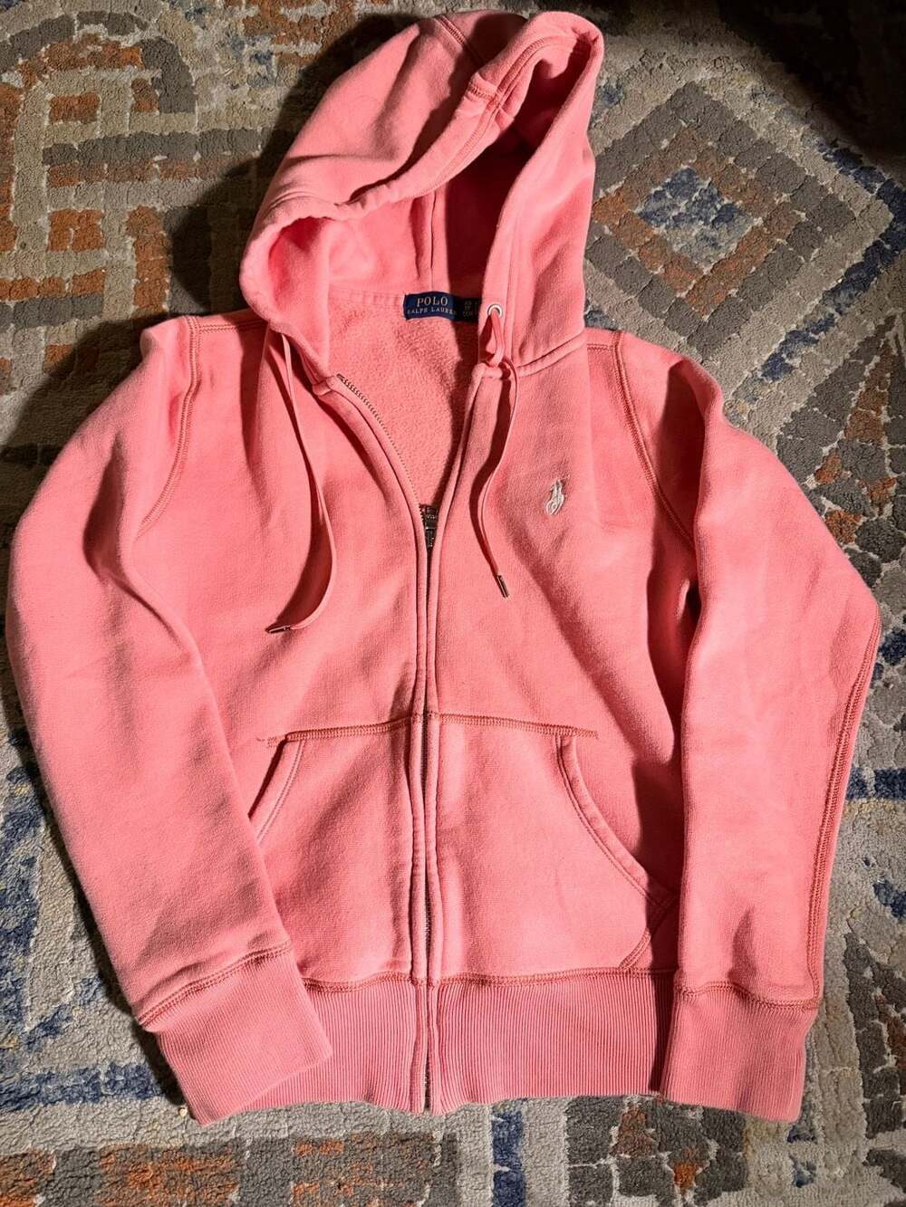 Polo Ralph Lauren Women's Full-Zip Fleece Hoodie in Pink